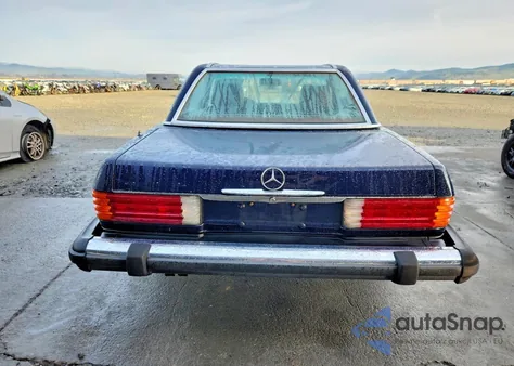 1983 Mercedes-Benz 380 Sl z USA, uszkodzony, nr VIN WDBBA45A9DB021856